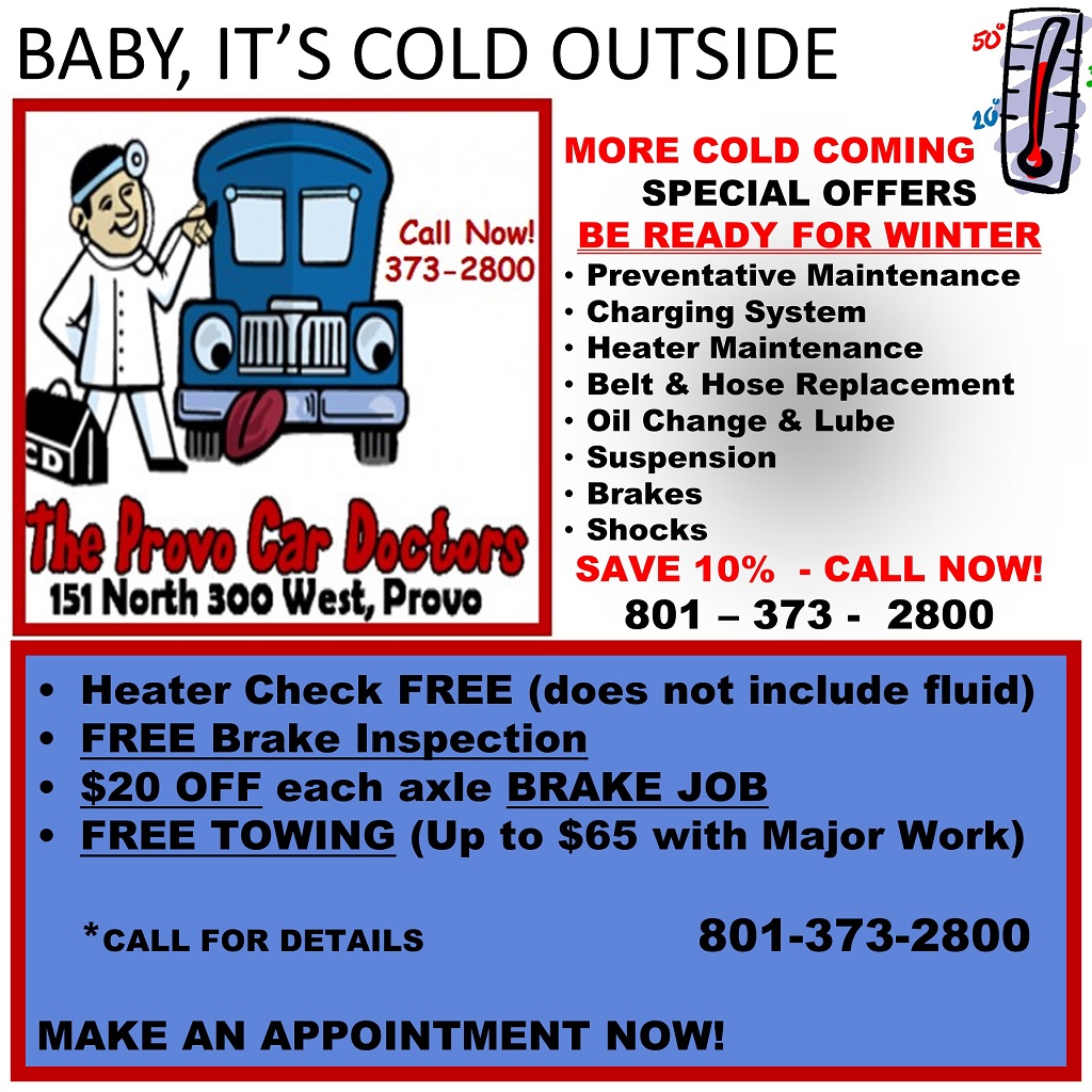 winter car repair coupon